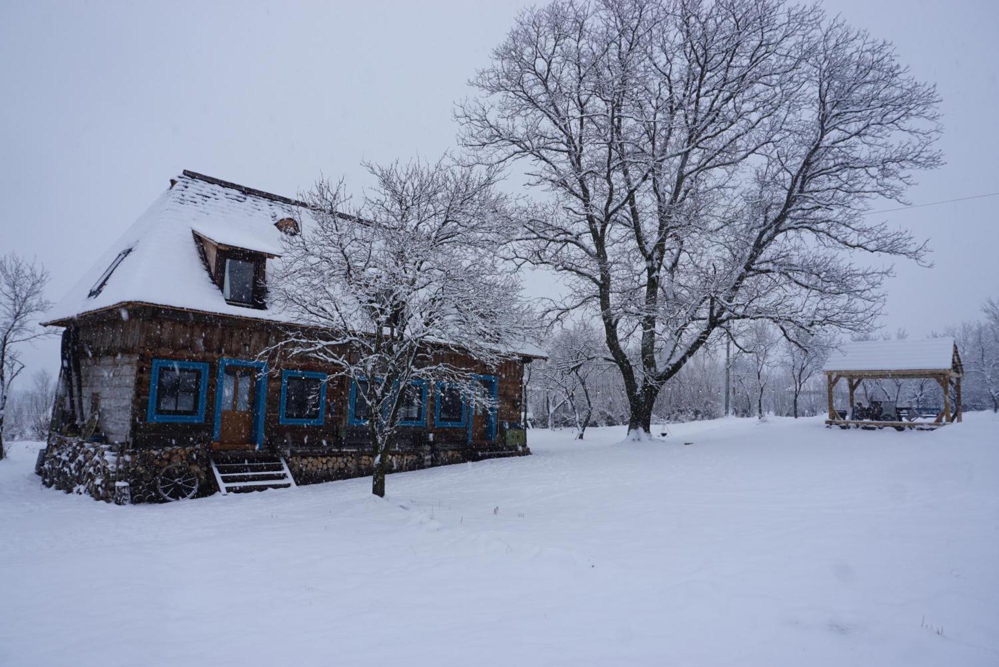Small Apartment In Breb S Cosy Barn Kültér fotó