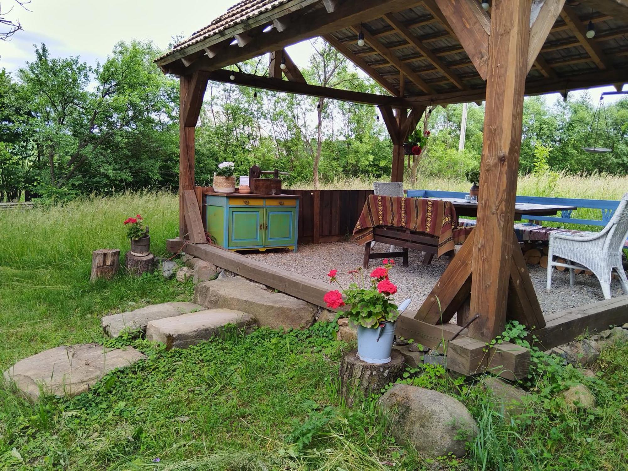 Small Apartment In Breb S Cosy Barn Kültér fotó
