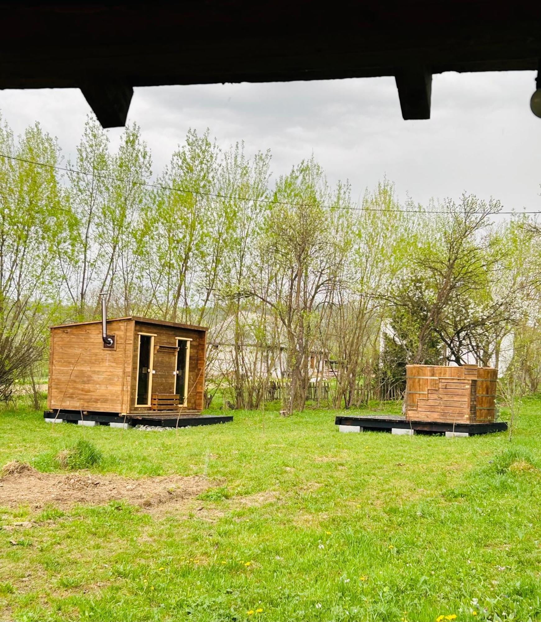 Small Apartment In Breb S Cosy Barn Kültér fotó